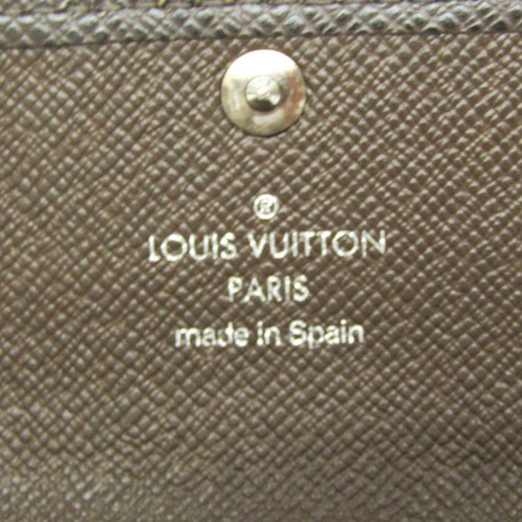 Louis Vuitton Taiga Key Holder 4 M30528 Men,Women Taiga Leather Key Case Brow... - Picture 11 of 12